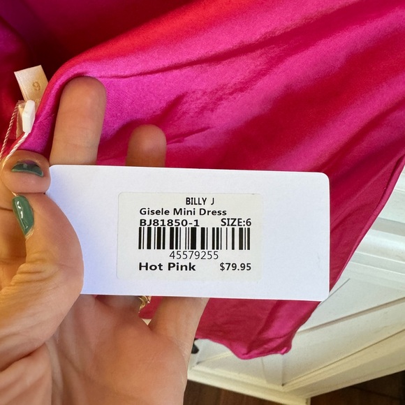 Billy J Silk Formal Dress, size small (6) - Picture 3 of 6